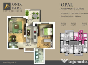 Apartament 2 camere Onix Park Aviației-Pipera