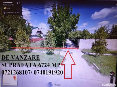 Buftea - Strada Viilor - 6724 mp - intravilan - zone de case