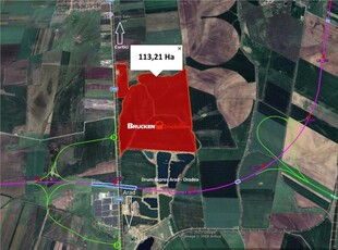 113,21 ha in nordul Aradului, la iesirea de pe drumul expres