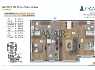 Apartament cu 2 camere - zona Vivo