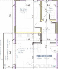 Apartament 2 camere, Finisat, bloc nou, zona Fabricii