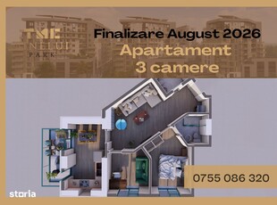 Apartament 3 camere, avans min 15% - TVA 9% inclus - sector 4