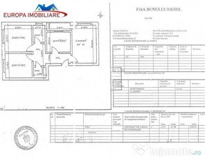 Apartament 3 camere de zona centrala Tulcea