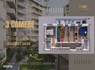 Apartament 3 camere - ULTIMA SAPTAMANA CU PRET PRESALE!!! - sector 4