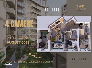 Apartament 4 camere - ULTIMA SAPTAMANA CU PRET PRESALE!!! - sector 4