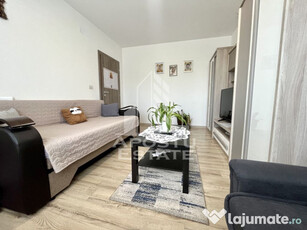 Apartament cu o camera, decomandat, mobilat si utilat, Giroc