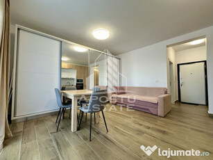 Apartament cu o camera si balcon, complet mbilat la asfal...