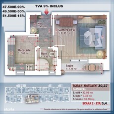 Direct Dezvoltator-2 camere, 47.9 mp, COMISION 0