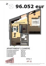 Apartament de 3 camere zona GHIMBAV,