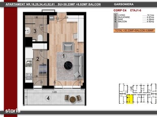 Apartament decomandat, 2 camere, Parter, zona Cetate-Scoala Nr.7 +boxa