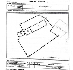 Teren 2317 mp | Soseaua Sloboziei | Hala construita pe teren |