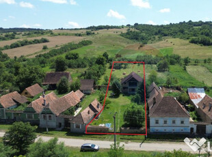 Teren cu constructie la rosu in Cloasterf,comuna Saschiz