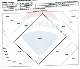 Teren intravilan de 10,763mp în Bradești