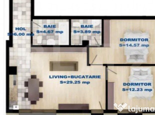 Apartament Modern cu 2 Dormitoare în Zona Drumul Cetății