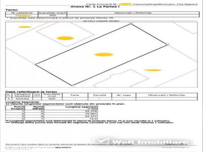 Teren Valea Chintaului, 500 mp, extravilan, investitie de viitor