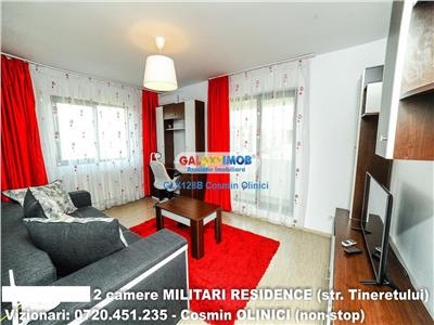 Vanzare 2 camere decomnadate MILITARI RESIDENCE (str. Tineretului)