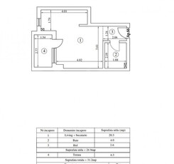 Apartament 1 camera