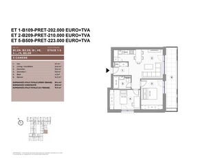 Ferdinand apartament 3 camere decomandat 72 mp premium