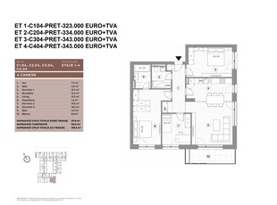 Ferdinand apartament 4 camere 107 mp cu panorama uimitoare