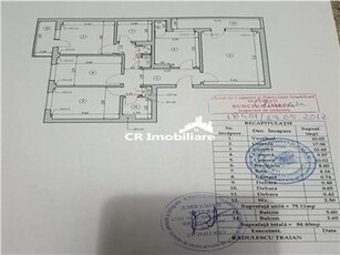 Apartament de 4 camere renovat integral Bdul Chisinau Diham