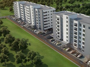 Bucuria Residence – schița apartament cu 2 camere apartament camere de la 54.95m2