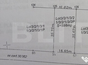 Teren intravilan cu o suprafata 598 mp in zona Carcea-Metro