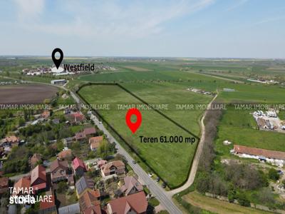 Teren 61.000 mp Gai, str. Câmpurilor - 2 fronturi stradale