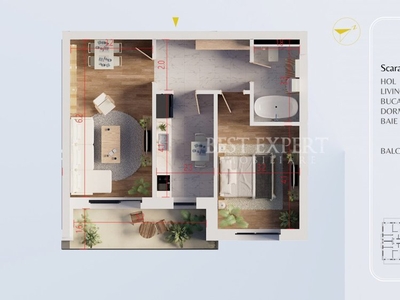 Apartament 2 Camere generoase - PARCARE BONUS - oferta limitata Theodor Pallady