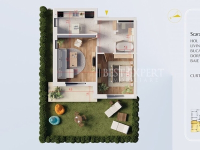 Editie Limitata - Apartament 2 Camere cu gradina generoasa - Parcare BONUS