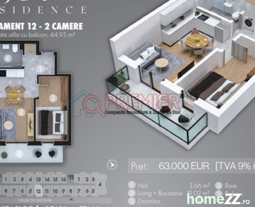 Metrou Berceni apartament 2 camere