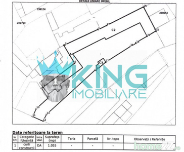 Teren 1055mp | Deschidere 6ml | Piata Muncii