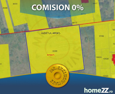 TEREN PRETABIL PENTRU INVESTIȚIE - PITEȘTI - COMISION 0