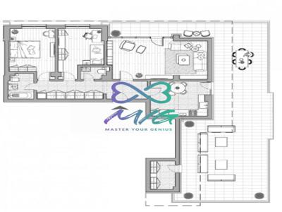 Apartament 3 camere, decomandat, semicentral, tip penthouse