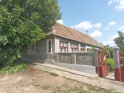 Vand casa ,sat Manastur (com Vinga), jud Arad , curte si gradina 2392 mp