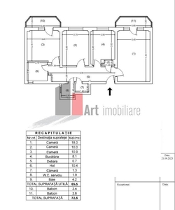 APARTAMENT DE 3 CAMERE-PARCUL CIRCULUI, BARBU VACARESCU