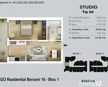 Nou 2 Camere - Berceni 18 - Metrou