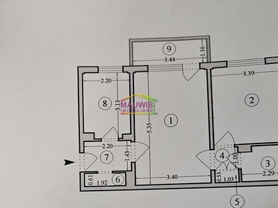 Apartament 2 camere Colentina Fundeni, confort 1 semidecomandat