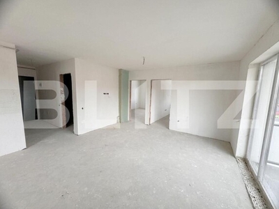 Apartament cu CF , 3 camere, 64 mp utili, etaj intermediar, Dambul Rotund