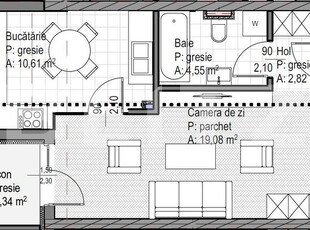 Apartament 1 camera finisat, 37 mp , balcon 3.3 mp, etaj intermediar, Sopor!