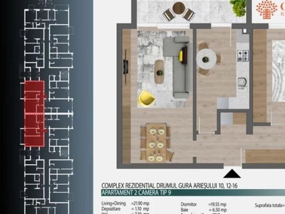 Apartament 2 camere la doar 5 min de metrou Teclu