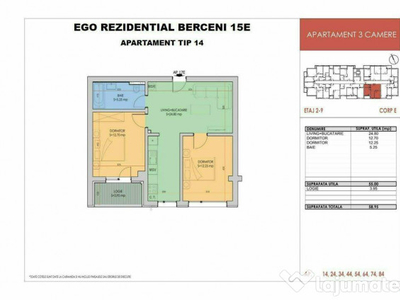 Bonus Aer Conditionat - 3 Camere Berceni - Metrou