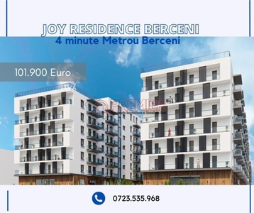 JOY Residence Berceni - 4 minute Metrou - Apartament 3 camere