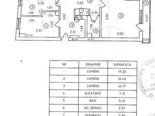 Apartament 3 camere Crangasi, Podul Grant, parc 3 camere confort 1 decomada