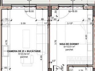 PROIECT NOU, apartament 2 camere finisat, 44 mp utili, zona Eroilor