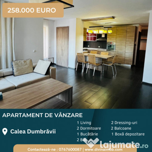 Apartament 3 camere, 2 niveluri, 105mp, Calea Dumbrăvii