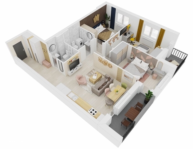 Apartament 4 camere 2 băi zona Strada Doamna Stanca preț 128.600 euro