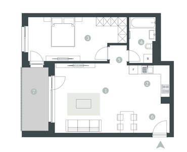 Paltim | Apartament Doua Camere | Etajul 5