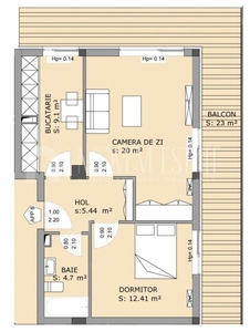 Apartament 2 camere, finalizat 0% comision