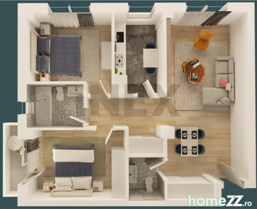 Apartament 3 camere in Trivale | ECHO Trivale