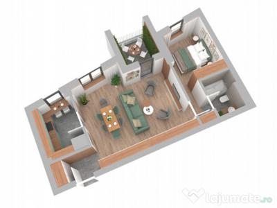 C1A5 Roka Residence2 camere colentina 56.94 mp,et 1